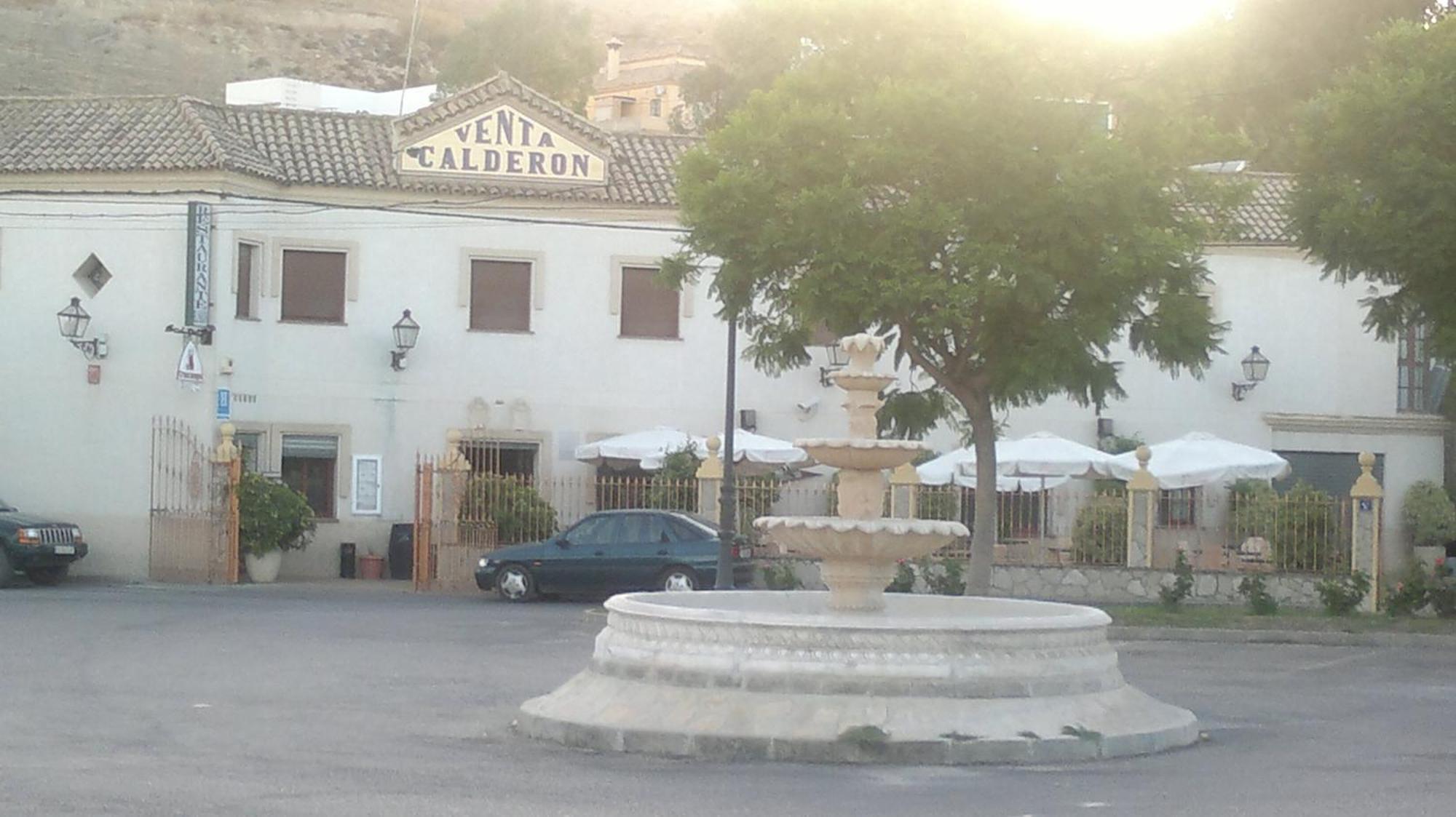 Hotel Restaurante Calderon Arcos de la Frontera Bagian luar foto